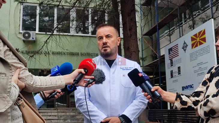 Изјава на директорот на Инфективна клиника (во живо)