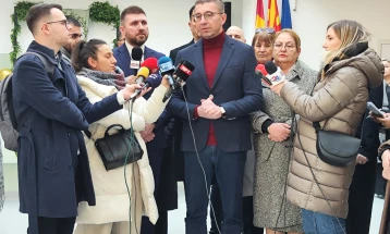 Mickoski: We'll do our EU reform agenda homework first, then up to EU whether it bilateralizes accession process