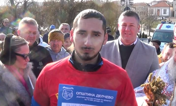 Бојан Ѓеоргиевски најсреќен за Водици во Делчево