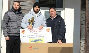 Петар Карбински најсреќен на Водици во Пехчево