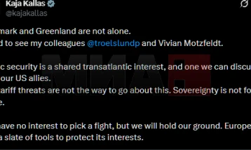 Kaja Kallasi: BE-ja nuk do të lëshojë pe  për çështjen e Grenlandës, sovraniteti nuk është në shitje