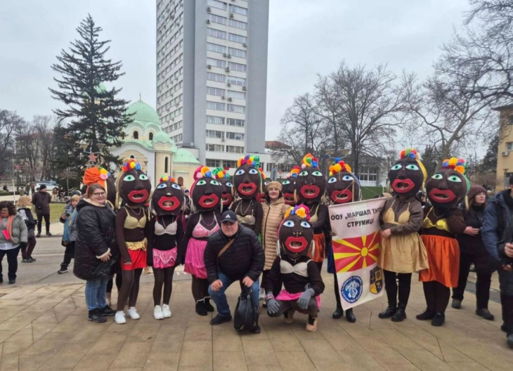 Две карневалски групи од Струмица учествуваа на карневалот во Перник, Бугарија