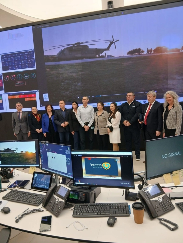 Собраниска делегација во возвратна посета на Израел