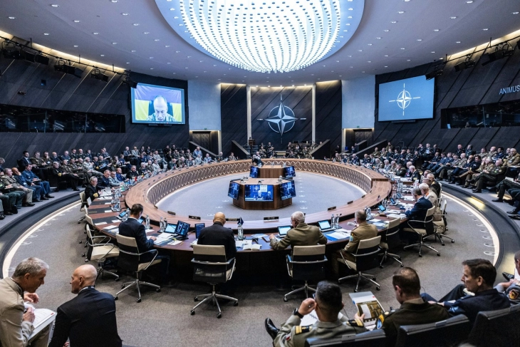 Началникот на Генералштабот на Армијата на состанок на Воениот комитет на НАТО