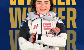 Австријката Шајб победи на велеслаломот во Кронплац