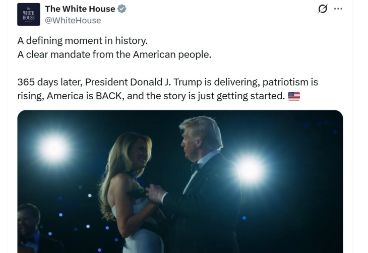 Shtëpia e Bardhë publikoi listë me 365 suksese të Trampit në vitin e parë të mandatit