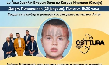 „Сите за Анѓел“ - добротворна забава за лекувањето на малиот Анѓел Симоновски