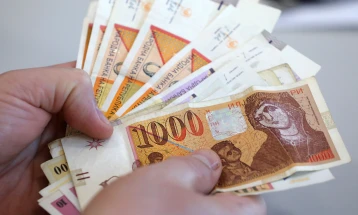 Paga mesatare neto në nëntor 45.961 denarë