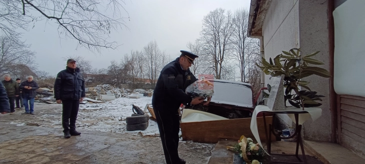 Одбележани 25 години од првата жртва меѓу полицајците во 2001 година 