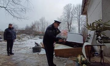 Одбележани 25 години од првата жртва меѓу полицајците во 2001 година 