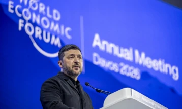 Zelensky criticizes European inaction on Ukraine in Davos speech