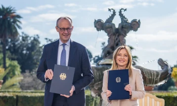 Германија и Италија потпишаа договор за зајакнување на одбранбената соработка