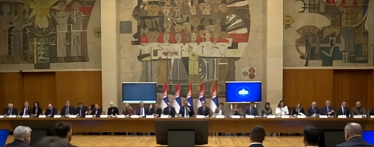 Вучиќ на тематска седница на Владата: Светот се движи кон понатамошна фрагментација и конфликти