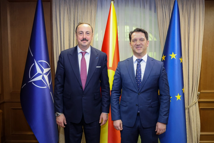 Средба Сали - Улусој: Продлабочување на економската соработка и зголемување на турските инвестиции во земјата