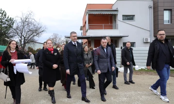 Поставен камен-темелник на спортска сала во ООУ „Григор Прличев“ во Железара