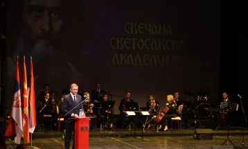 Мицкоски на Светосавската свечена академија: Кога соседите се почитуваат, кога културите се надополнуваат, се отвораат нови можности и хоризонти