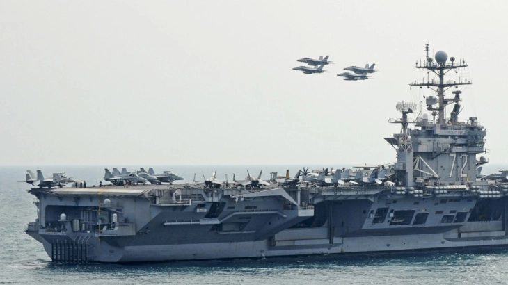 Trump says 'another beautiful armada' heading towards Iran right now