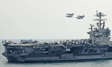 Trump says 'another beautiful armada' heading towards Iran right now