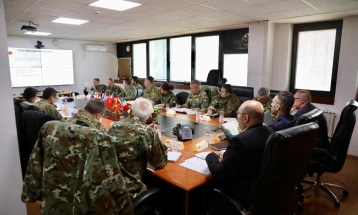 Средба на претставници од ЦУК, МО, Армијата и членови на Асоцијацијата на одбранбени аташеи акредитирани во државата