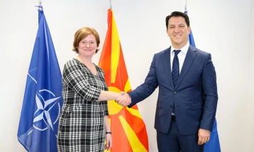 Zëvendëskryeministri  Sali takoi ambasadoren e Gjermanisë, Dreksler