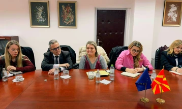 Средба на директорот на Фондот за ПИОМ, Мемов, со шефот на Мисијата на Светската банка, Станулеску