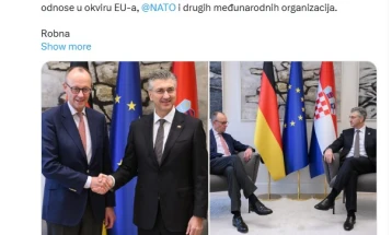 Пленковиќ и Мерц: ЕУ не смее да го запостави Југоистокот на Европа