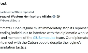 SHBA-ja e akuzoi Kubën për ndërhyrje në punën e një diplomati të lartë amerikan në Havana