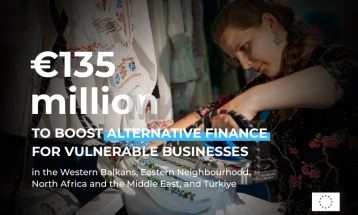 ЕУ со помош на КфВ ќе обезбеди алтернативно финансирање за малите бизниси во земјите партнери