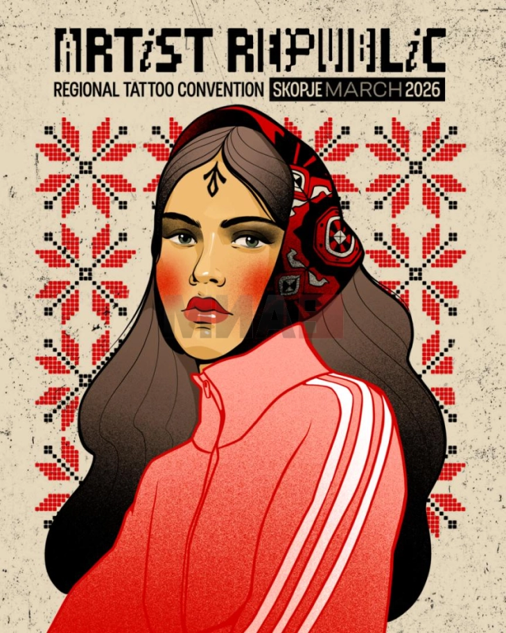 Скопје во март домаќин на регионалната конвенција за тетоважи „Artist Republic 2026“