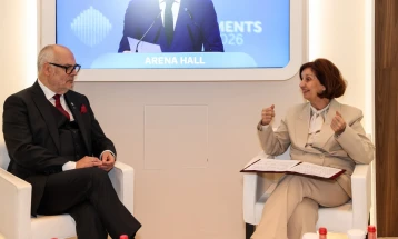 Siljanovska Davkova and Karis reaffirm friendly relations, Estonia's support for Macedonian EU path