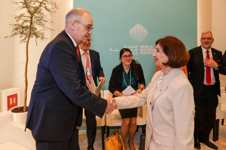 President Siljanovska-Davkova meets Swiss President Parmelin in Dubai