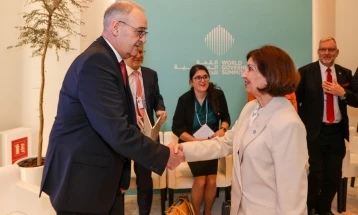 President Siljanovska-Davkova meets Swiss President Parmelin in Dubai