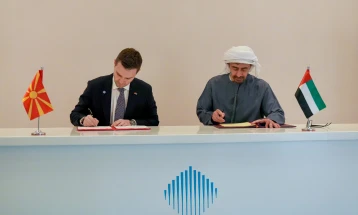 Потпишан Меморандум за разбирање со ОАЕ за размена на искуства во областа на развојот и модернизација на Владата