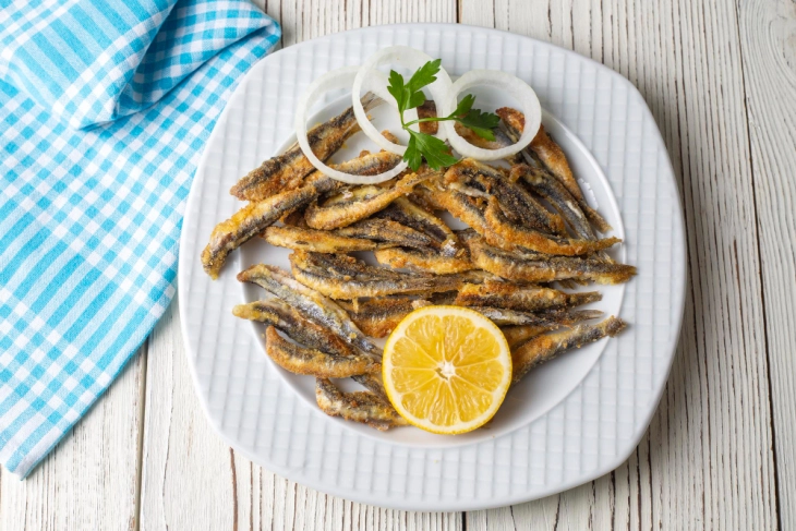 Пржени сардини (гирици)