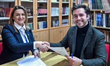 Потпишан меморандум за соработка меѓу СОУ „Ѓорче Петров“ и Францускиот институт во Скопје