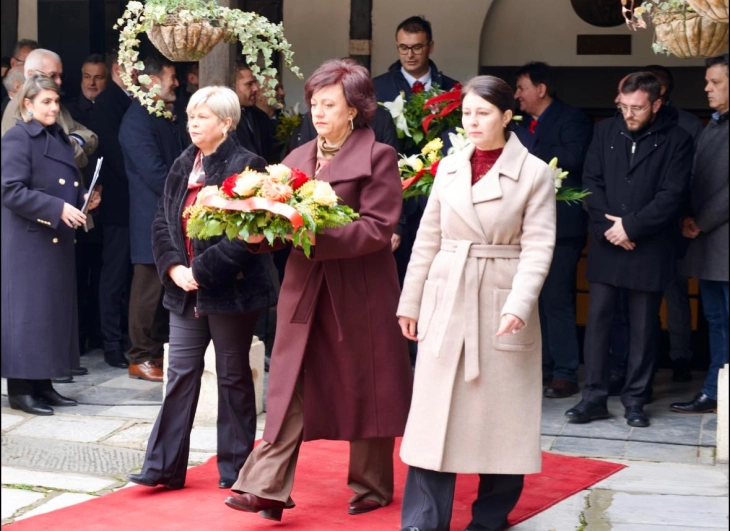 Стаменкоска Трајкоска: Борбата на Гоце - наш аманет и обврска пред иднината