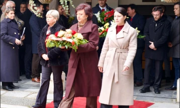 Стаменкоска Трајкоска: Борбата на Гоце - наш аманет и обврска пред иднината