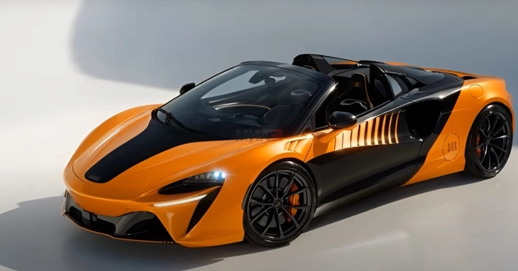 „Мекларен“ со специјално шампионско издание на „Артура спајдер“ - ограничено на само 10 парчиња