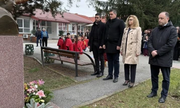 Одбележана 154-годишнината од раѓањето на Гоце Делчев и патрониот празник на детската градинка