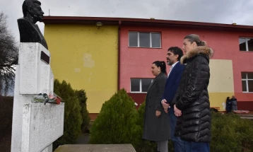 Во Кочани одбележана 154-годишнината од раѓањето на Гоце Делчев