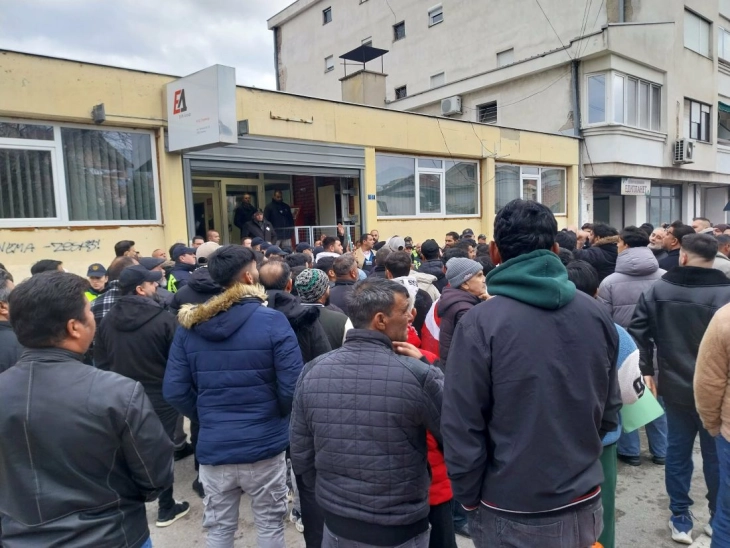 Жители од Турското маало во Струмица протестираа заради високи сметки за струја