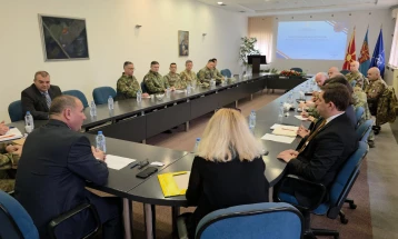 DMSH mbajti takim pune me Asociacionin e atasheve ushtarakë