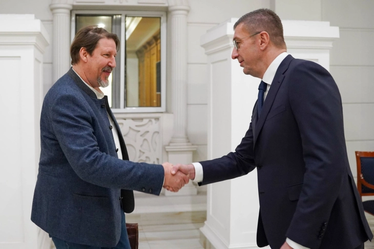 PM Mickoski meets European Parliament’s rapporteur for North Macedonia, Waitz