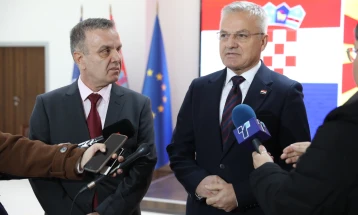 Состанок на Меѓувладината мешовита комисија за заштита на националните малцинства меѓу Северна Македонија и Хрватска