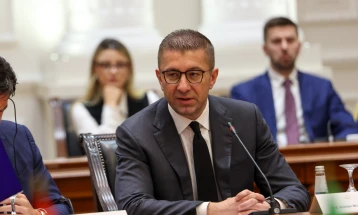Mickoski: Gov't focused on implementing Reform Agenda, establishing order in country