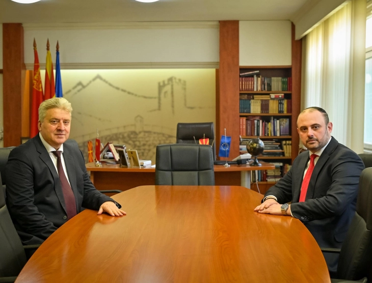 Средба Ѓорѓиевски - Иванов: Во фокусот Форумот за културна дипломатија „Форум Скопје“