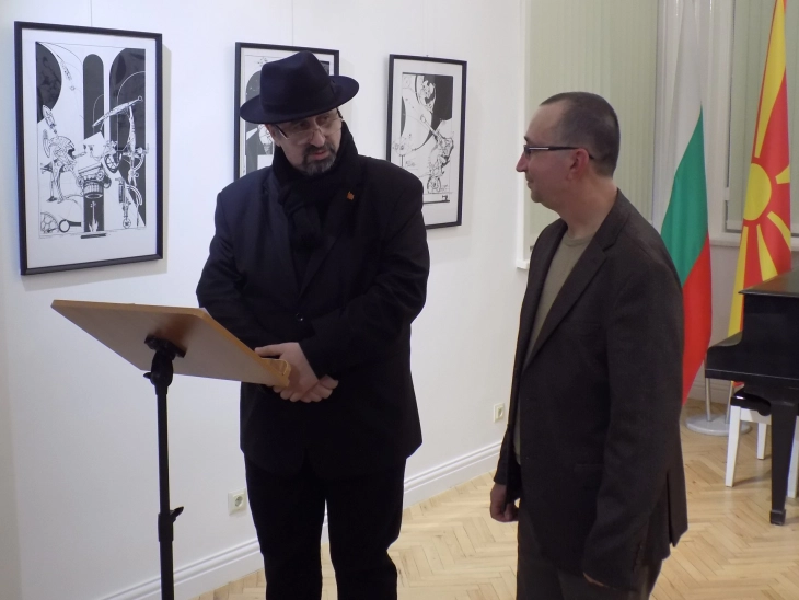 Изложба „Кинетички арт-театар“ на Петко Јакимов во македонскиот КИЦ во Софија