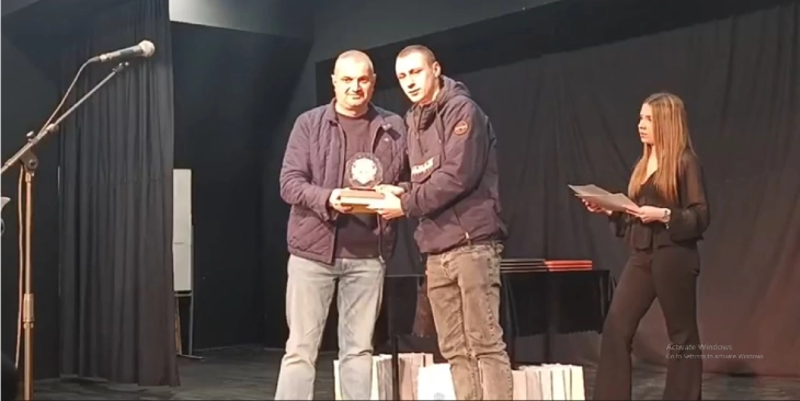 Давид Ристов спортист на Виница за 2025, наградата за животно дело во спортот за Влатко Гошев