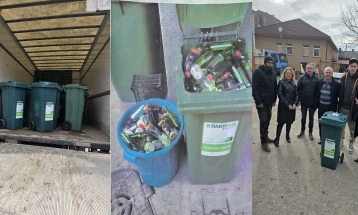 Македонска Каменица воведува селекција на стаклен отпад во угостителските објекти