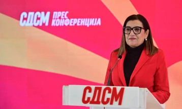 Тренчевска: Решението на СДСМ значи поддршка на работниците за 600 евра плата и поддршка на компаниите